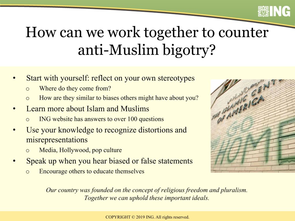 Get The Facts About The 3 Million American Muslims Who Enrich Our Country